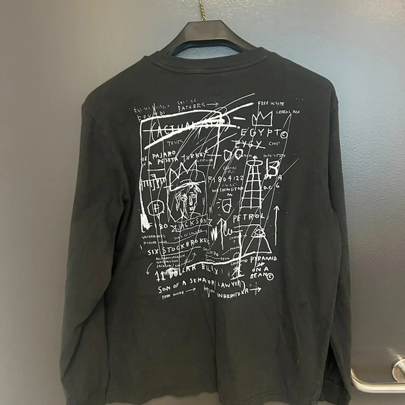 Gap Basquait vintage long sleeve graphic T unisex men’s S great condition - Picture 3 of 4